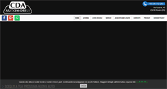 Desktop Screenshot of cda-auto.it