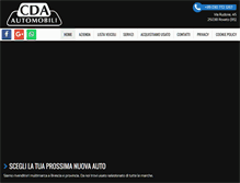Tablet Screenshot of cda-auto.it